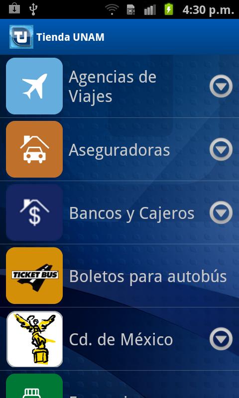 pantalla de entrada